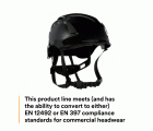 3M™ SecureFit™ X5000 casco de protección, con ventilación, 1000 V, CE, negro, X5012VE-CE