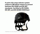 3M™ SecureFit™ X5000 casco de protección, con ventilación, 1000 V, CE, negro, X5012VE-CE