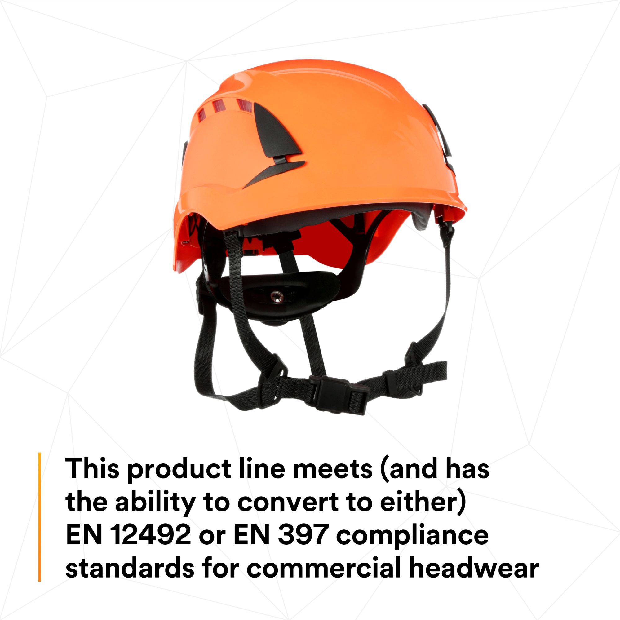 3M™ SecureFit™ X5000 casco de protección, con ventilación, 1000 V, CE, naranja, X5007VE-CE