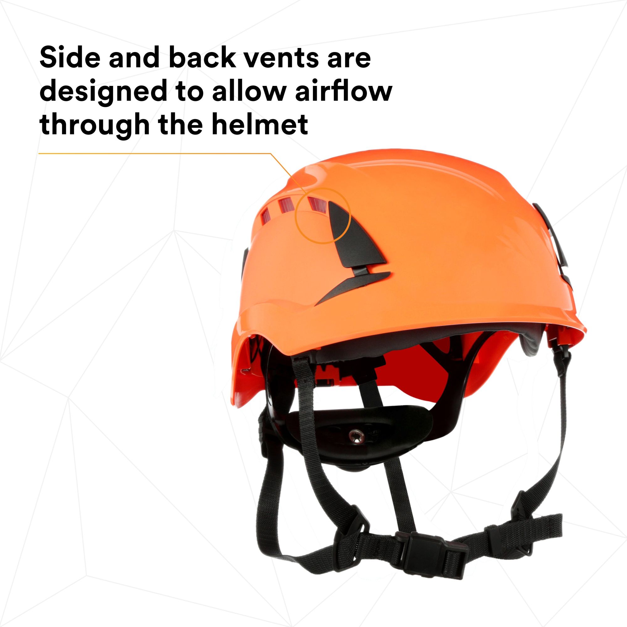 3M™ SecureFit™ X5000 casco de protección, con ventilación, 1000 V, CE, naranja, X5007VE-CE