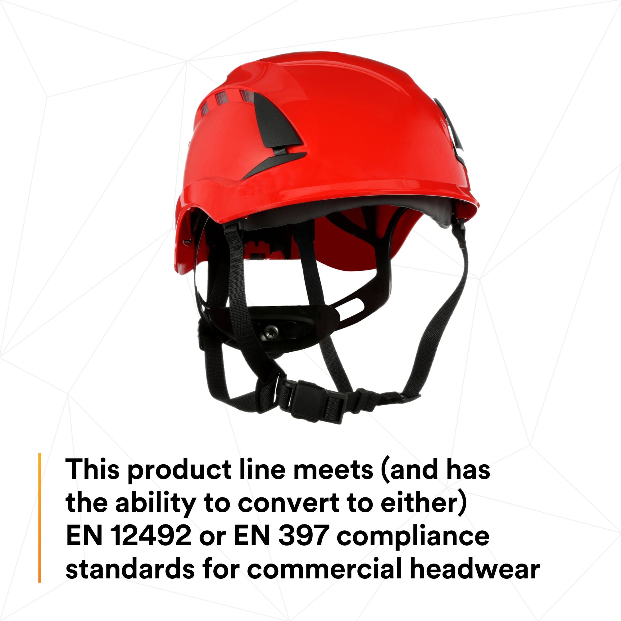 3M™ SecureFit™ X5000 casco de protección, con ventilación, 1000 V, CE, rojo, X5005VE-CE