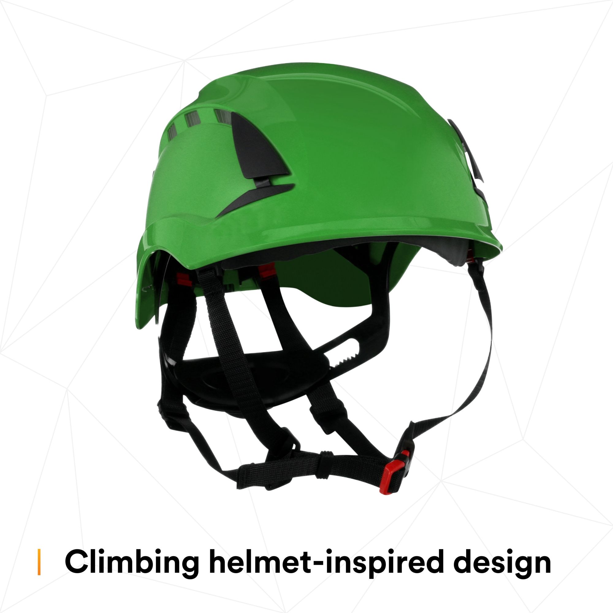3M™ SecureFit™ X5000 casco de protección, con ventilación, 1000 V, CE, verde, X5004VE-CE