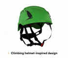 3M™ SecureFit™ X5000 casco de protección, con ventilación, 1000 V, CE, verde, X5004VE-CE