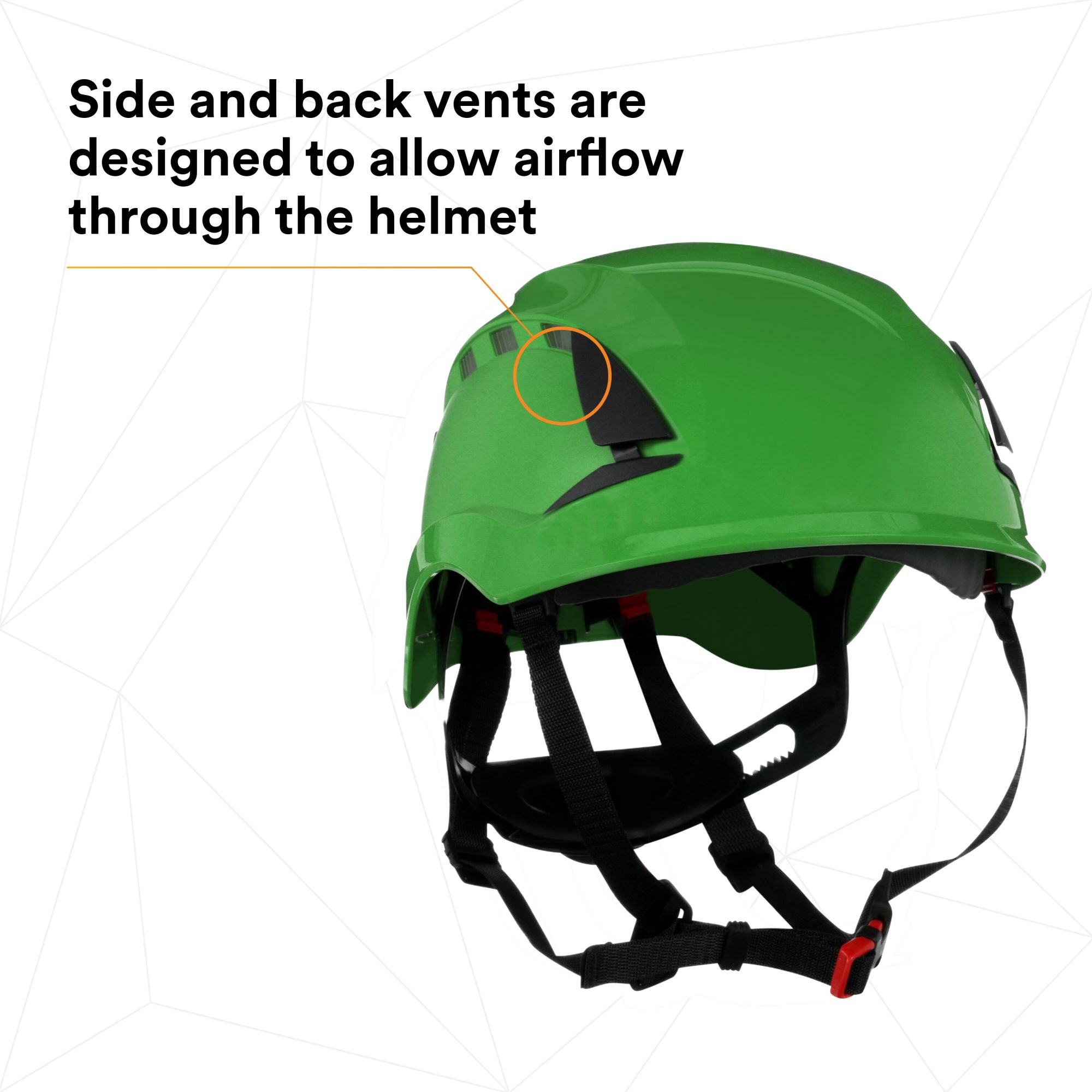 3M™ SecureFit™ X5000 casco de protección, con ventilación, 1000 V, CE, verde, X5004VE-CE
