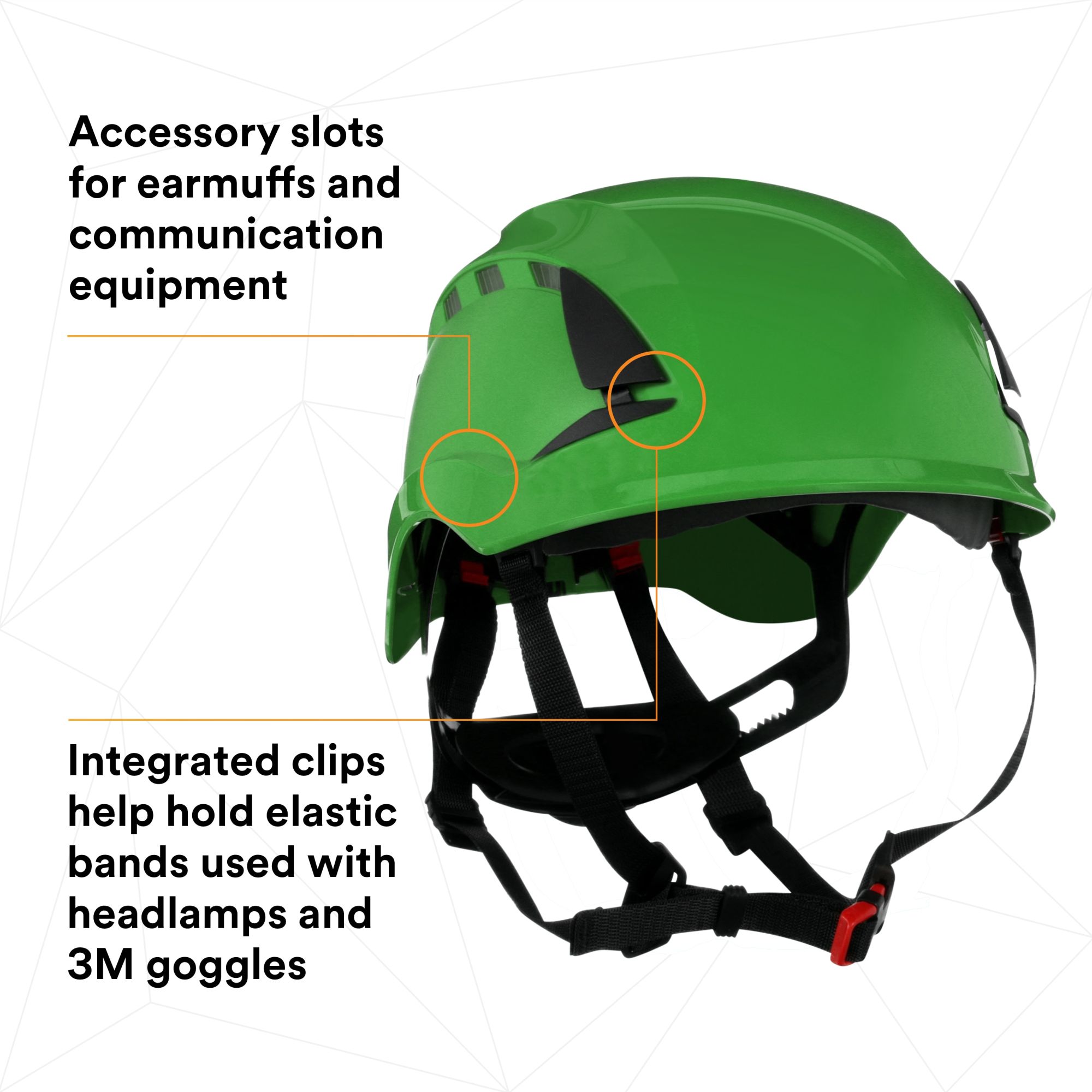 3M™ SecureFit™ X5000 casco de protección, con ventilación, 1000 V, CE, verde, X5004VE-CE
