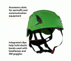 3M™ SecureFit™ X5000 casco de protección, con ventilación, 1000 V, CE, verde, X5004VE-CE