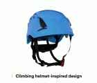 3M™ SecureFit™ X5000 casco de protección, con ventilación, 1000 V, CE, azul, X5003VE-CE