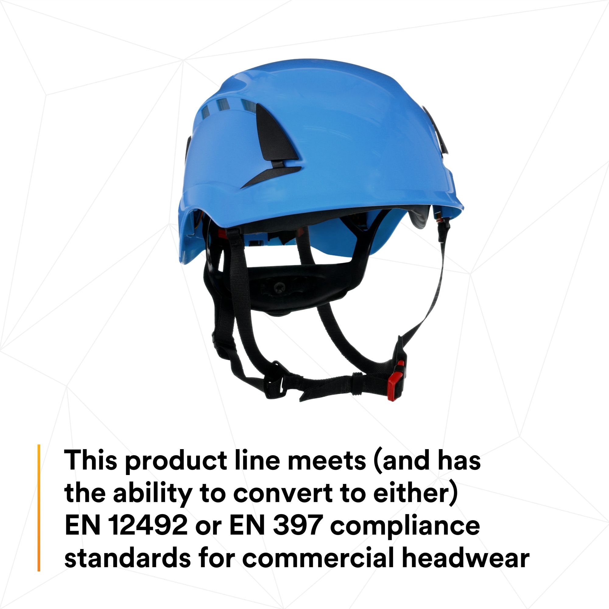 3M™ SecureFit™ X5000 casco de protección, con ventilación, 1000 V, CE, azul, X5003VE-CE