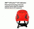 3M™ SecureFit™ X5000 casco de protección, con ventilación, 1000 V, CE, rojo, X5005VE-CE