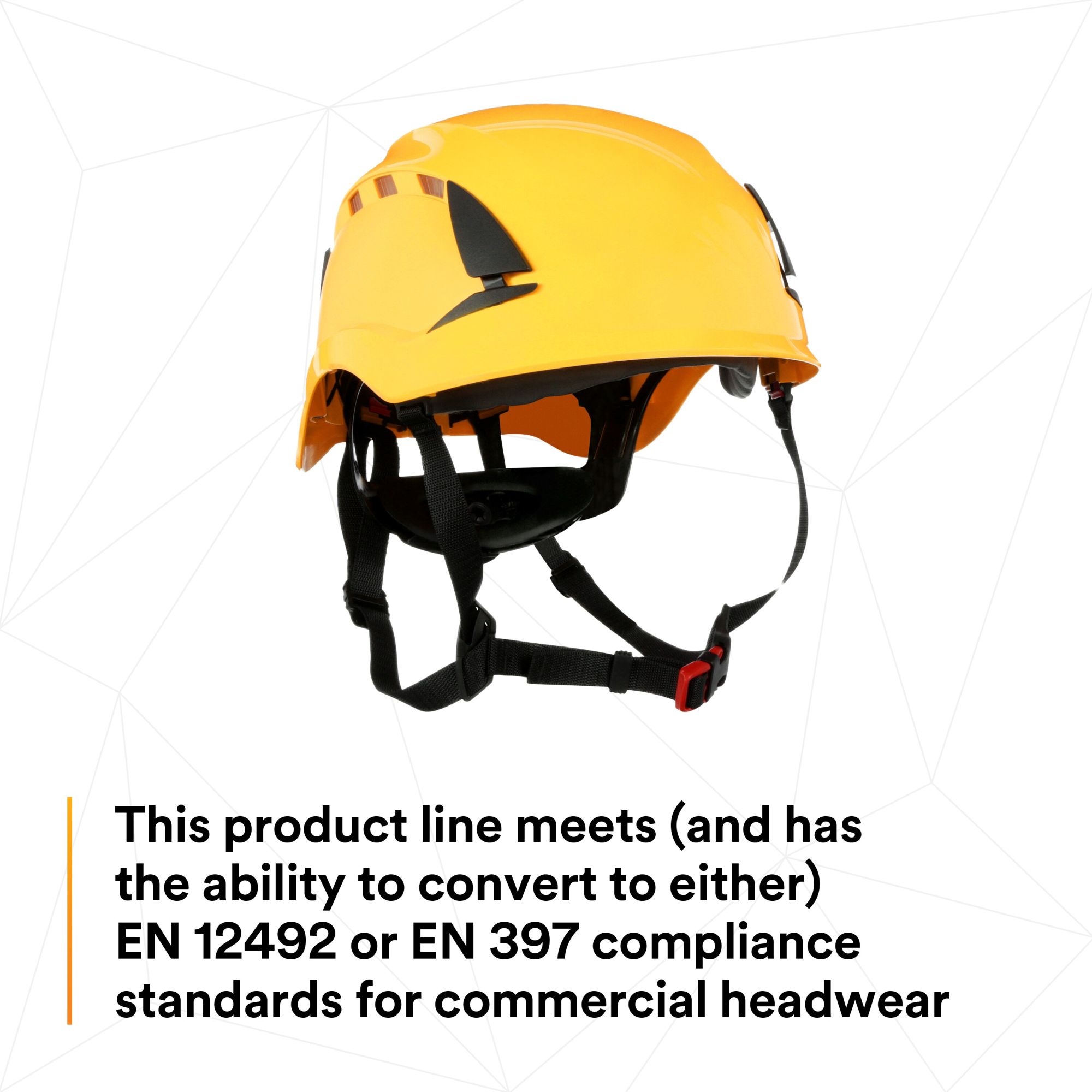 3M™ SecureFit™ X5000 casco de protección, con ventilación, 1000 V, CE, amarillo, X5002VE-CE