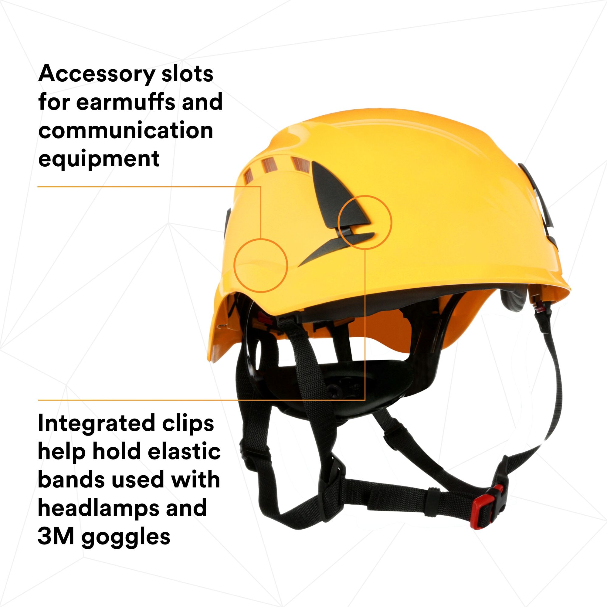 3M™ SecureFit™ X5000 casco de protección, con ventilación, 1000 V, CE, amarillo, X5002VE-CE
