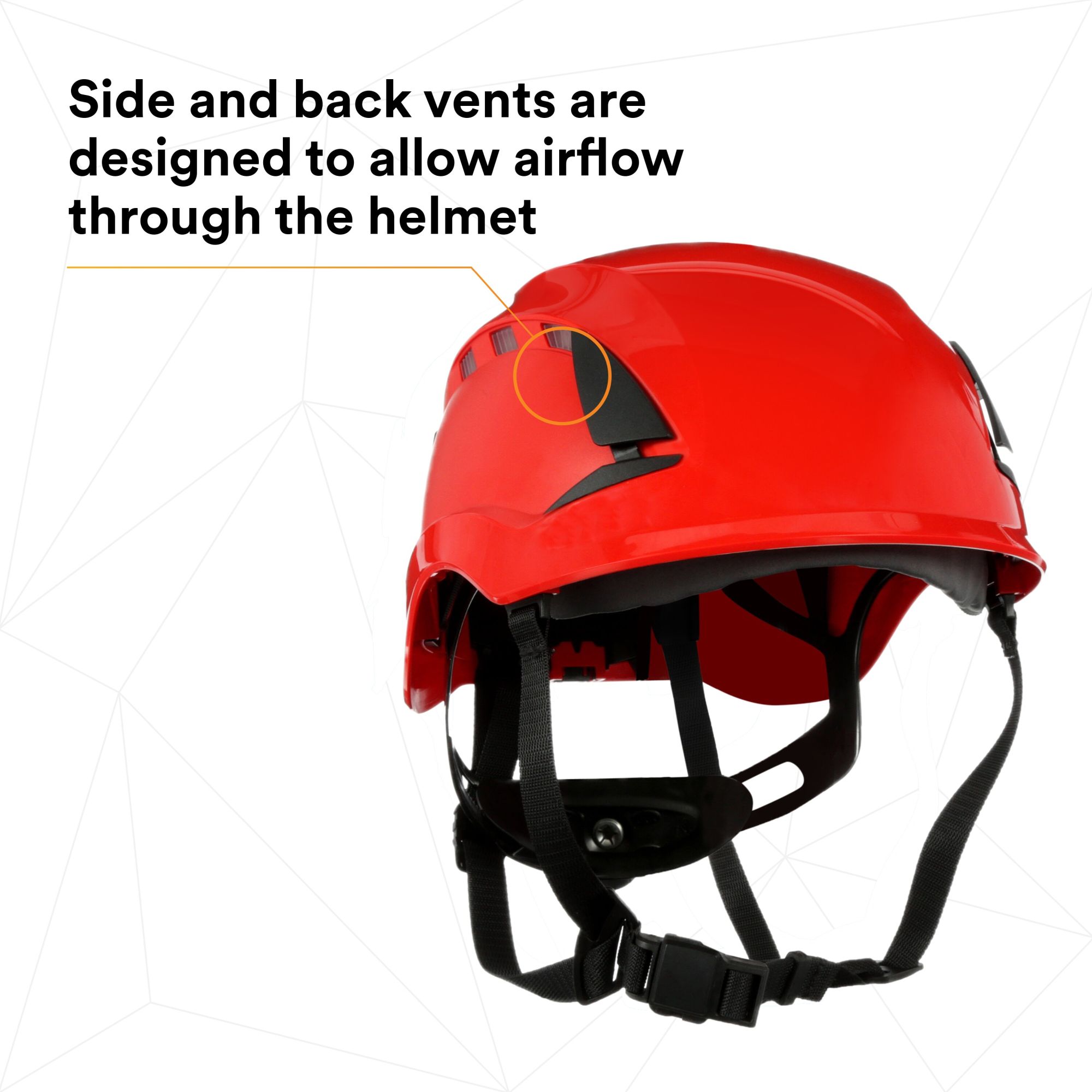 3M™ SecureFit™ X5000 casco de protección, con ventilación, 1000 V, CE, rojo, X5005VE-CE
