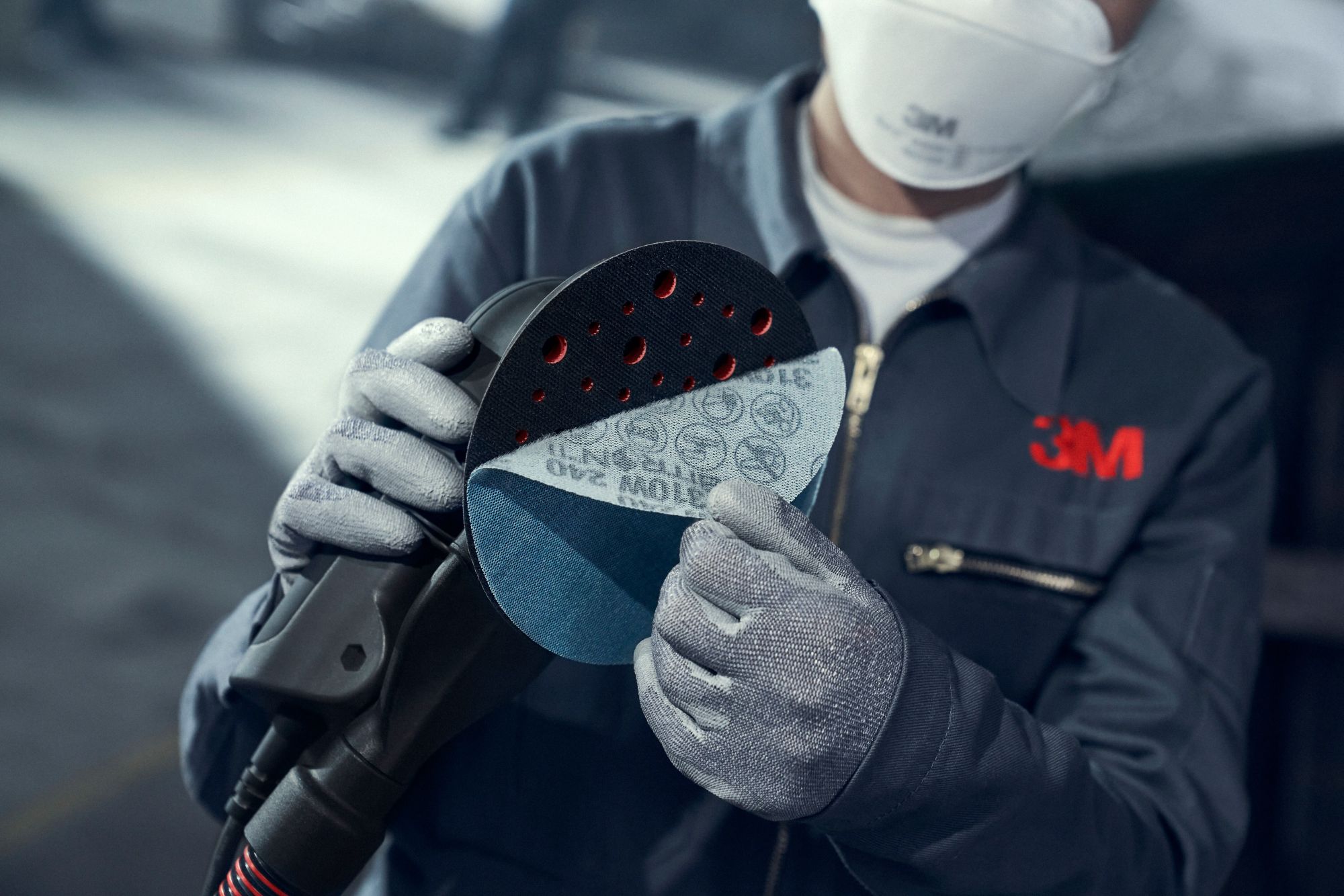 3M Xtract™ Disco de malla 310W, 33721, 220+, 203 mm x NH