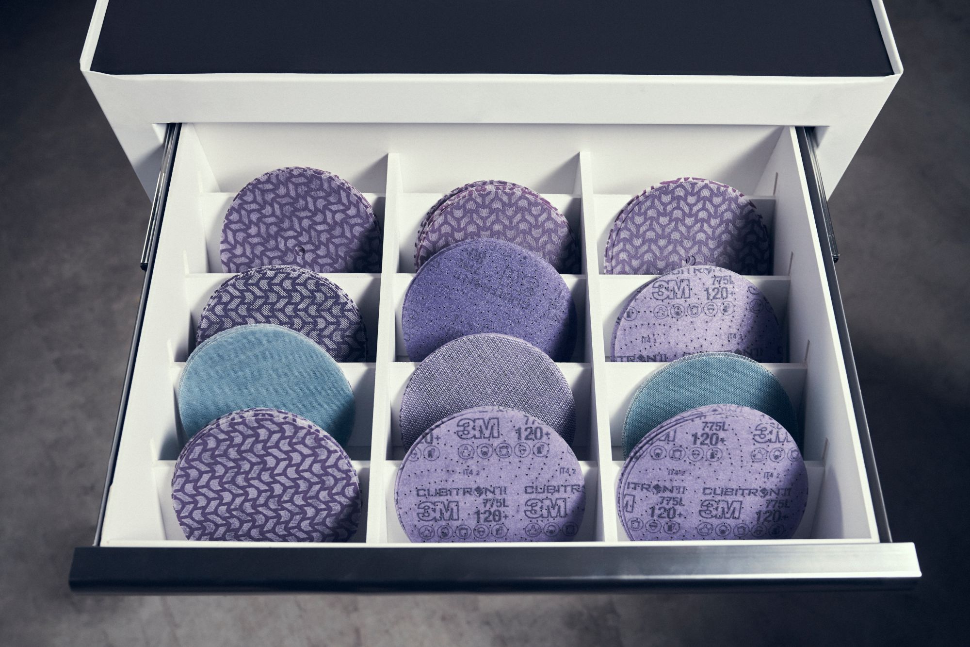 3M Xtract™ Disco de malla 310W, 33721, 220+, 203 mm x NH