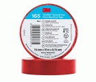 3M™ Temflex™ 165 Cinta PVC,  Rojo, 15 mm x 10 m