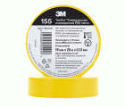 3M™ Temflex™ 155 Cinta PVC, Amarillo,  19 mm x 20 m
