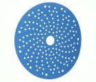 3M™ Hookit™ Disco abrasivo 325U, 150 mm, azul, Multiagujeros, P600, 51383