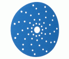 3M™ Hookit™ Disco abrasivo 325U, 150 mm, azul, Multiagujeros, P120, 51373