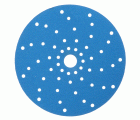 3M™ Hookit™ Disco abrasivo 325U, 150 mm, azul, Multiagujeros, P150, 51374