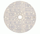 3M™ Hookit™ Disco abrasivo 325U, 150 mm, azul, Multiagujeros, P180, 51375