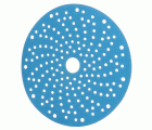 3M™ Hookit™ Disco abrasivo 325U, 150 mm, azul, Multiagujeros, P220, 51376