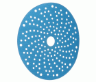 3M™ Hookit™ Disco abrasivo 325U, 150 mm, azul, Multiagujeros, P220, 51376