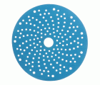 3M™ Hookit™ Disco abrasivo 325U, 150 mm, azul, Multiagujeros, P240, 51377