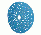 3M™ Hookit™ Disco abrasivo 325U, 150 mm, azul, Multiagujeros, P240, 51377