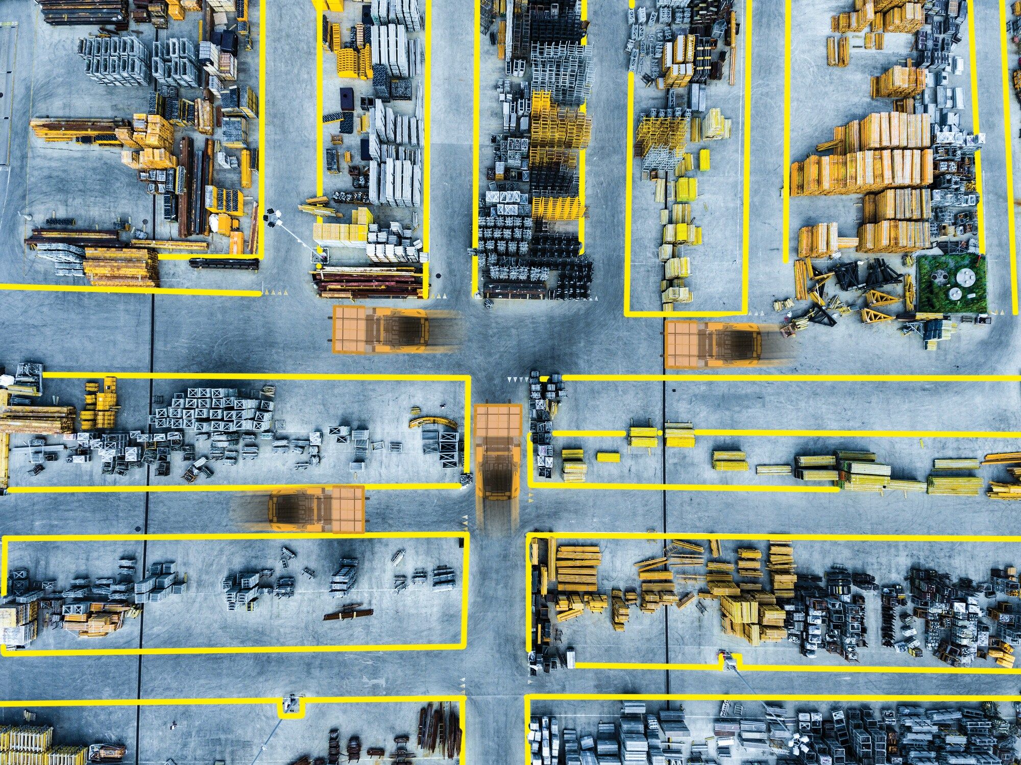 3M™ Fita de Marcação de Piso de Alto Desempenho 971, Vermelha, 50 mm x 33 m, 17 mil, 6 Rolos/Caixa, Embalagem individual