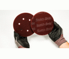 3M™ Scotch-Brite™ Hookit™ Disco 7447 PRO, PO-DC, 152 mm, Sin Agujeros, A Muy Fino, 100 discos/caja