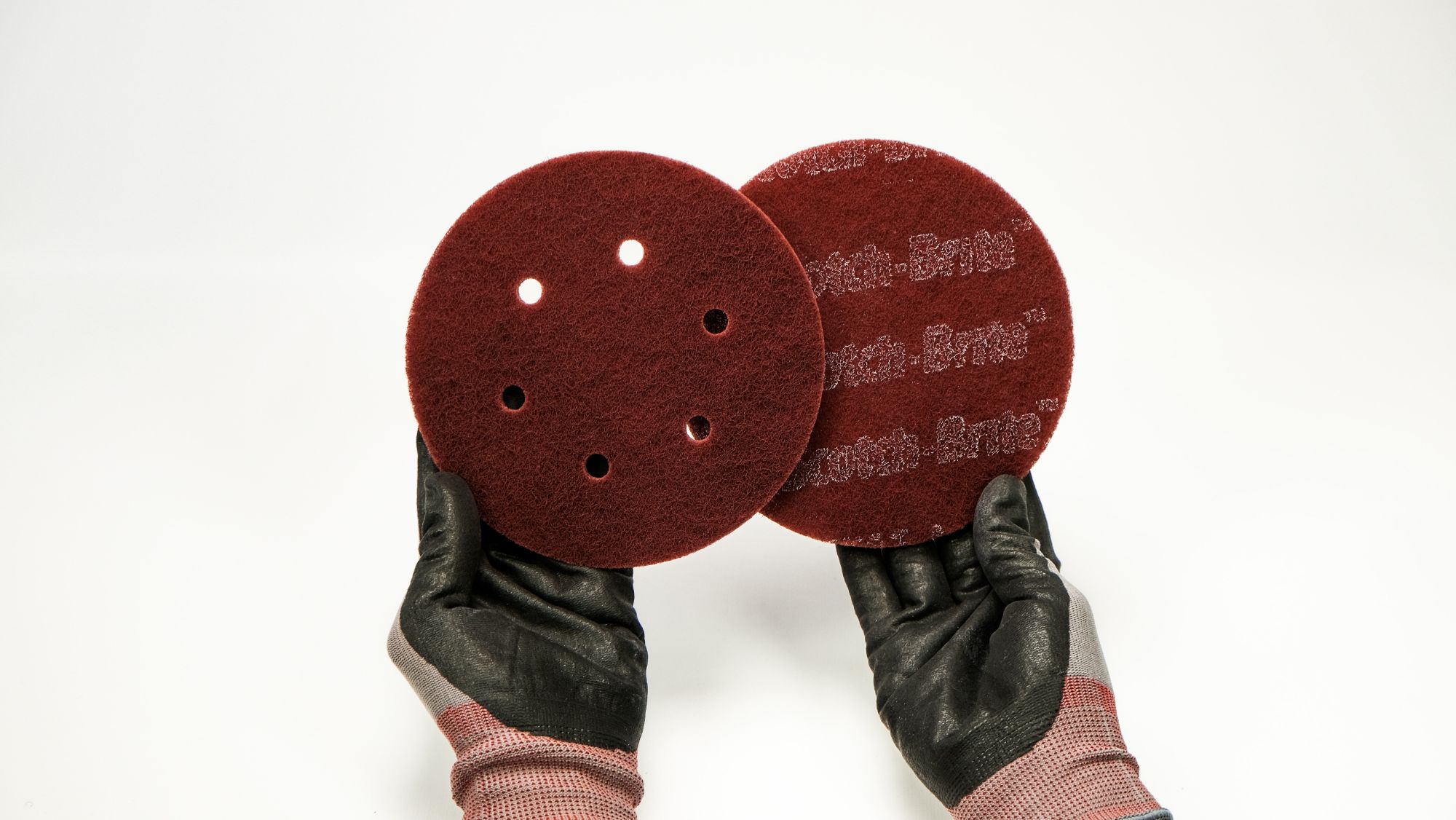 3M™ Scotch-Brite™ Hookit™ Disco 7447 PRO, PO-DC, 127 mm, Sin Agujeros, A Muy Fino, A VFN