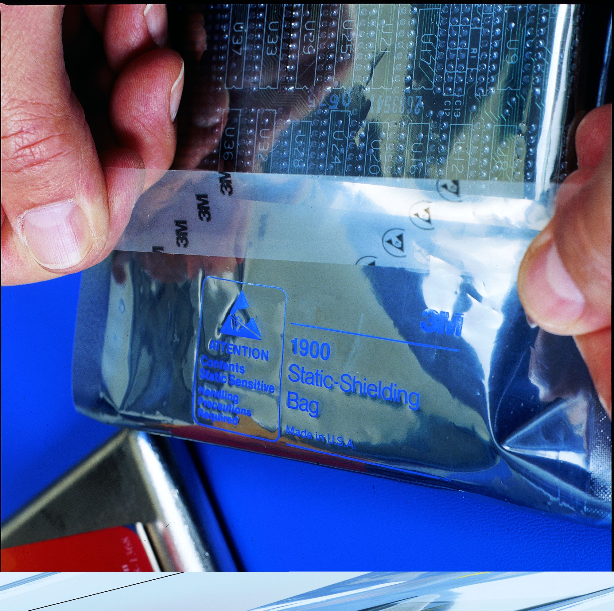 3M™ 40 Cinta electrónica antiestática, Impresa Rollo de Registro de 24 