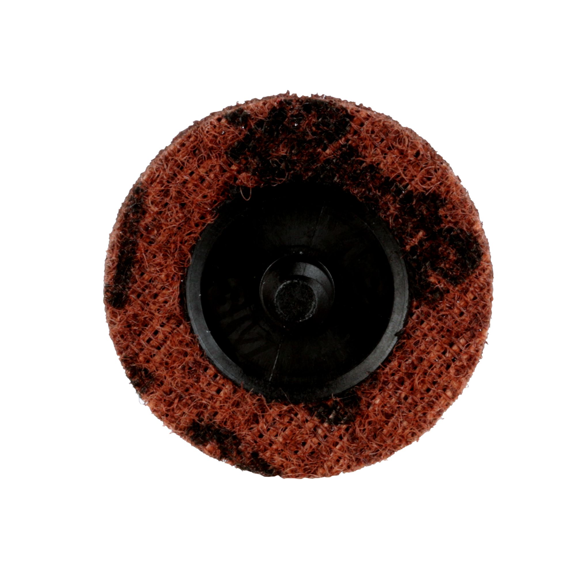 Scotch-Brite™ Roloc™ Precision Disco para la preparación de superficies, PN-DR, grueso, TR, 50.8 mm, 25/interior, 100 unidades/estuche, pack dispensador