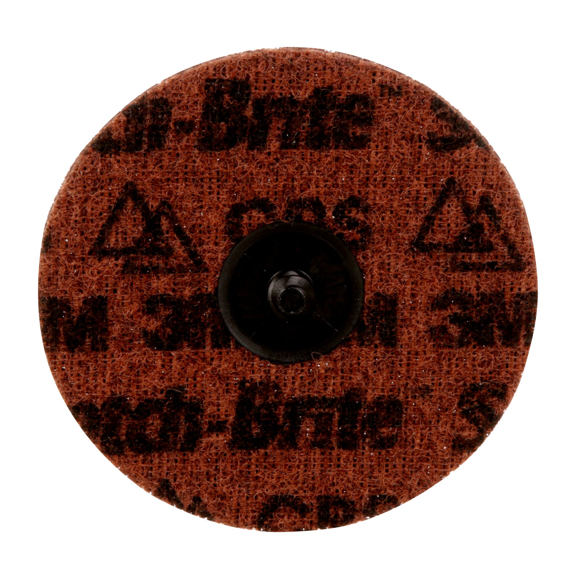 Scotch-Brite™ Roloc™ Precision Disco para la preparación de superficies, PN-DR, grueso, TR, 101.6 mm, 25/interior, 100 unidades/estuche, pack dispensador