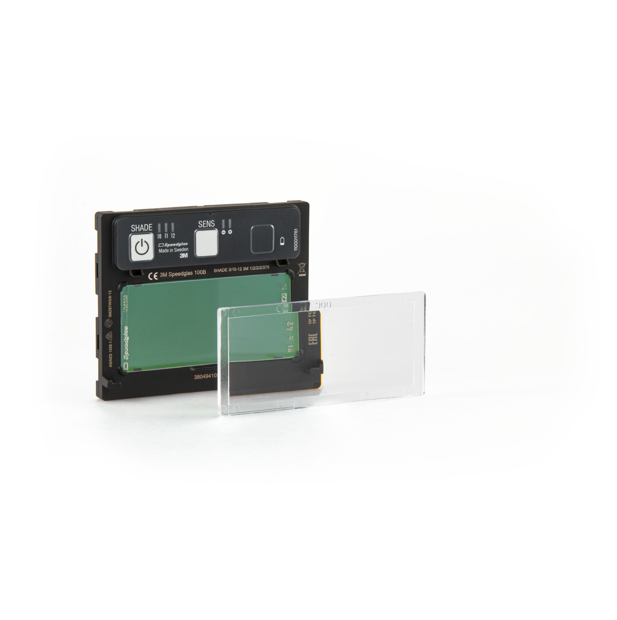 Filtros de soldadura autooscurescentes 3M™ Speedglas™ serie 100, 100B, tonos 3, 10-12, 750014