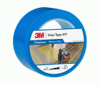 3M™ Cinta adhesiva de vinilo 471, Azul, 50 mm x 33 m, Envuelto individualmente Empaquetado convenientemente