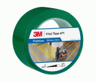 3M™ Cinta adhesiva de vinilo 471, Verde, 50 mm x 33 m, Envuelto individualmente Empaquetado convenientemente