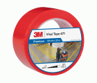 3M™ Cinta adhesiva de vinilo 471, Roja, 50 mm x 33 m, Envuelto individualmente Empaquetado convenientemente