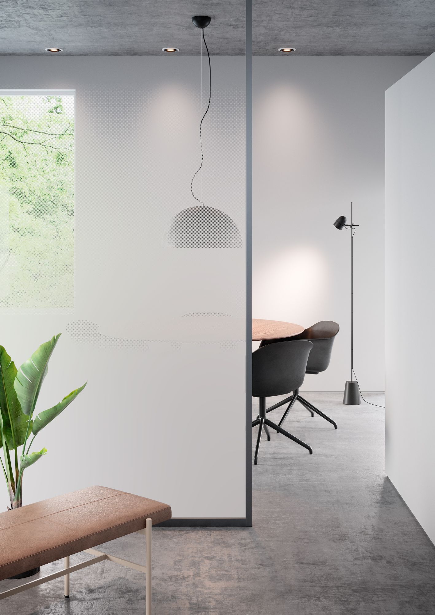 3M™ Fasara™ Gradation laminas decoración vidrio, SH2SSIM-PR, Illumina Seamless-PR, 1524 mm x 3000 mm, 4 Sheets/Case