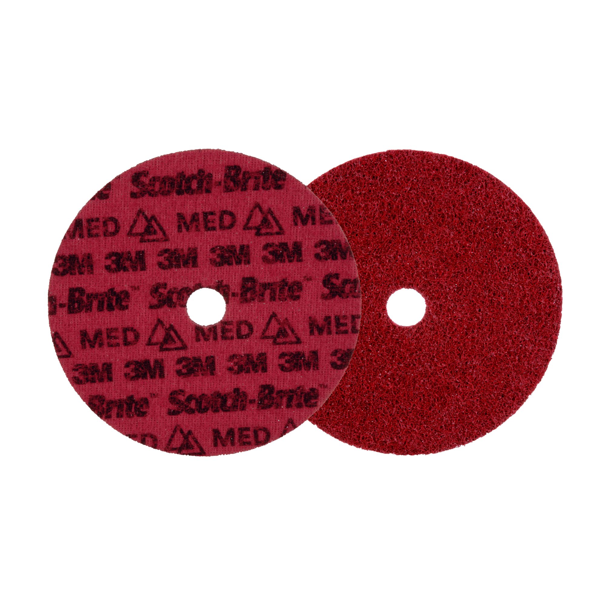 Scotch-Brite™ Precision Disco para la preparación de superficies, PN-DH, medio, 178 mm x 22.23 mm, 25/interior, 100 unidades/estuche