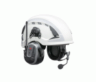 3M™ PELTOR™ WS™ ALERT™ XP Orejeras, Bluetooth®, radio FM, gris, acopladas al casco MRX21P3E5WS6