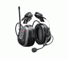 3M™ PELTOR™ WS™ ALERT™ XP Orejeras, Bluetooth®, radio FM, gris, acopladas al casco MRX21P3E5WS6