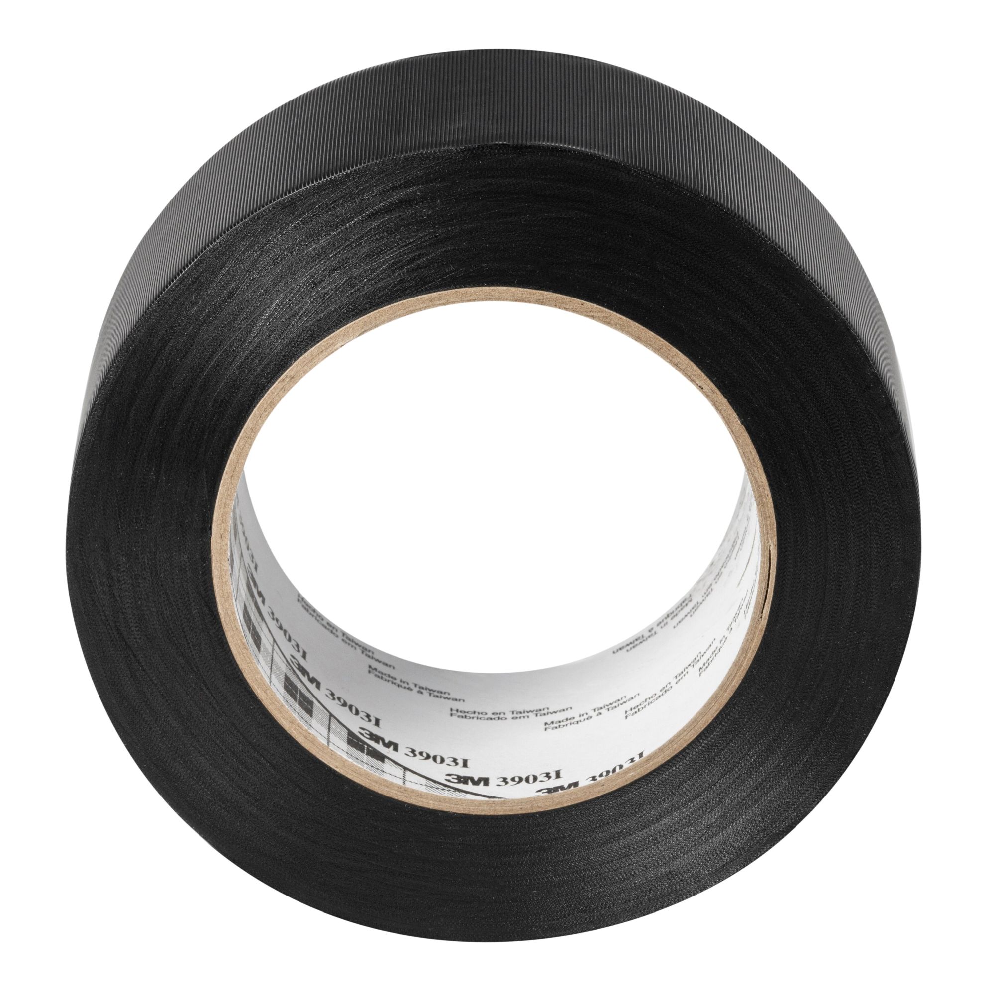 3M™ Cinta adhesiva de vinilo 3903i, Negro, 50 mm x 50 m