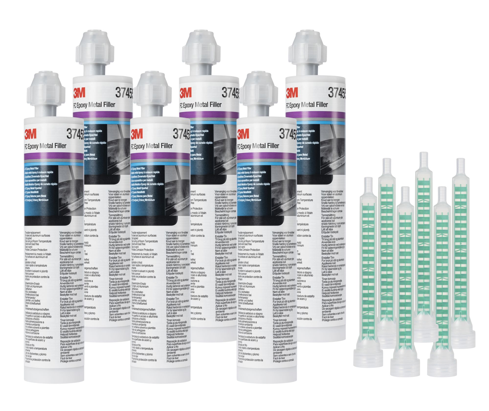 3M™ Boquilla de mezcla 19D para materiales epoxi, 51875