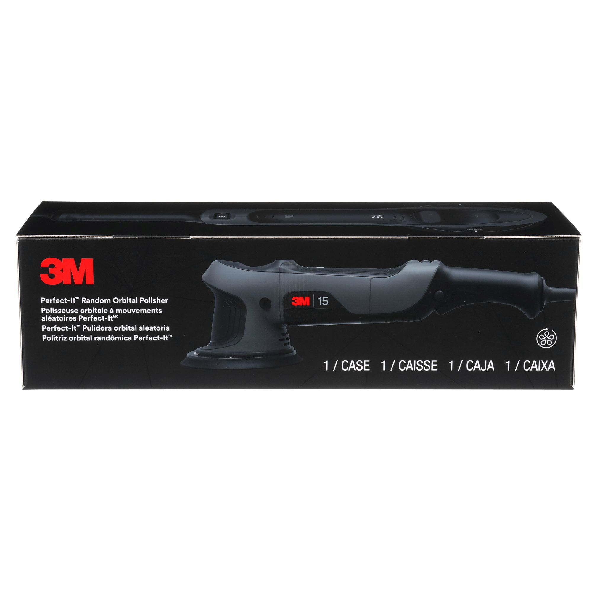 3M™ Perfect-It™ Pulidora rotorbital, 15 mm, 230 V, 50 Hz, enchufe tipo F, 34102E