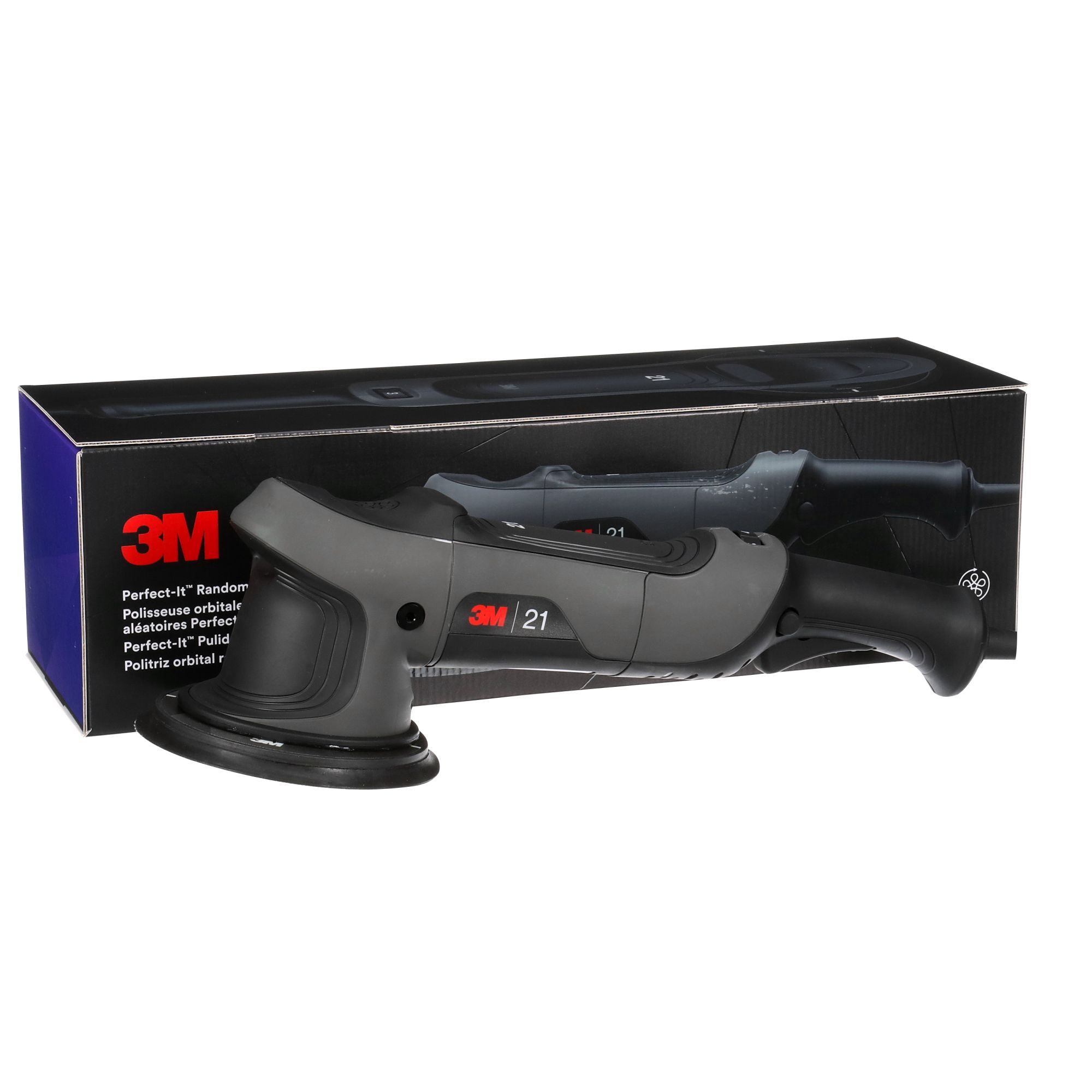 3M™ Perfect-It™ Pulidora rotorbital, 21 mm, 230 V, 50 Hz, enchufe tipo F, 34103E