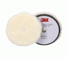 3M™ Perfect-It™ Boina de pulido de lana mediana para sistema rotorbital, 130 mm, Blanca, 34121