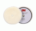 3M™ Perfect-It™ Boina de pulido de lana mediana para sistema rotorbital, 150 mm, Blanca, 34125