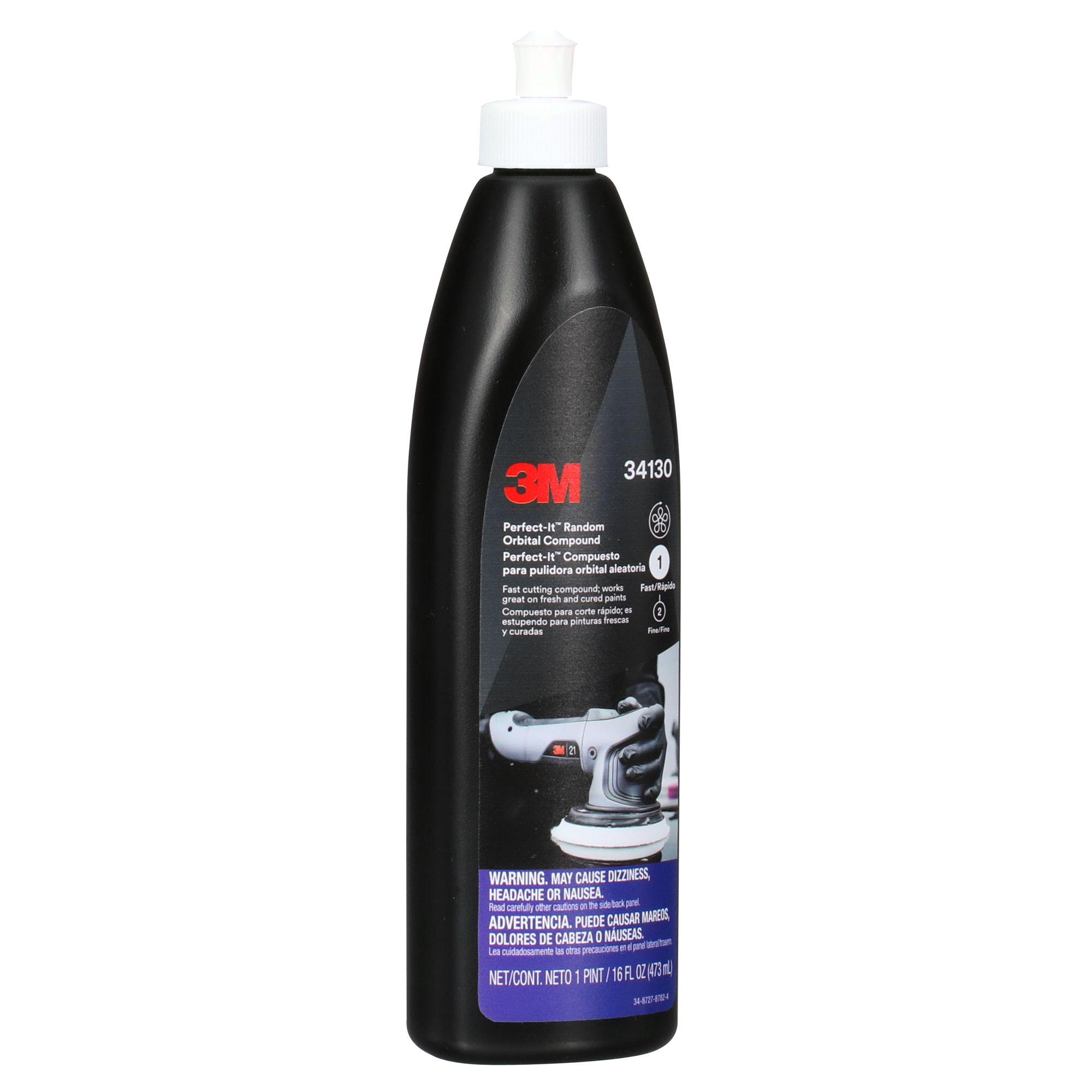 3M™ Perfect-It™ Desbastado de corte rápido para sistema rotorbital, 473 ml, 34130E