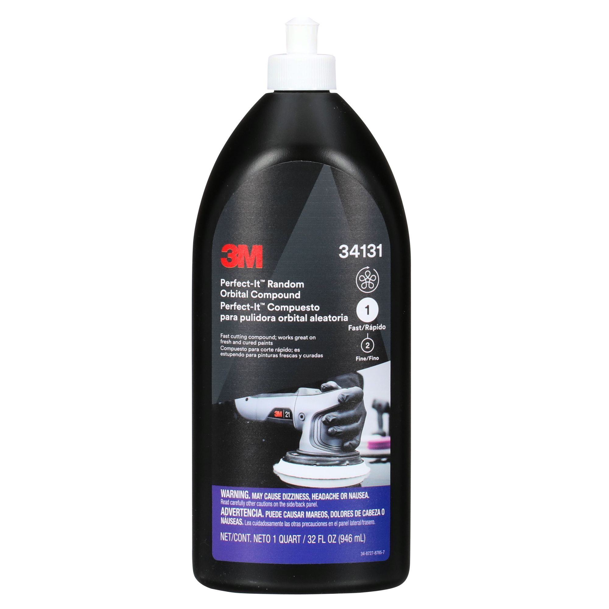 3M™ Perfect-It™ Desbastado de corte rápido para sistema rotorbital, 946 ml, 34131E
